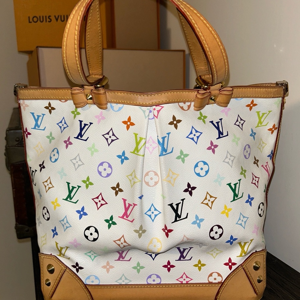 Louis Vuitton Sharleen Multicolor Blanc